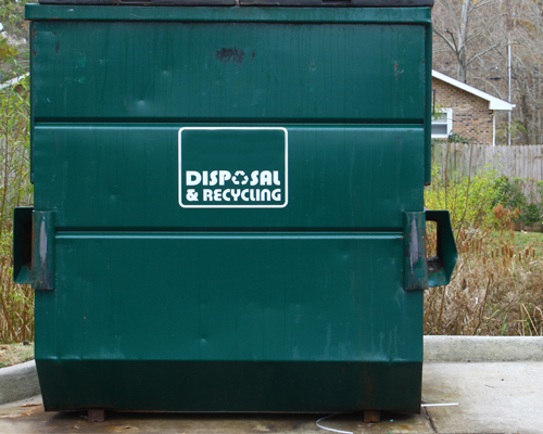 Dumpster Pad Cleaning Service Image