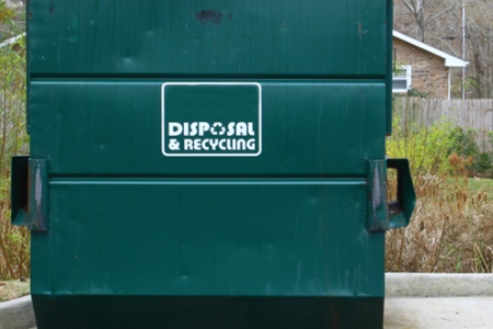 Dumpster Pad Cleaning